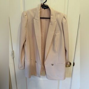 Express Women's Blush Blazer
